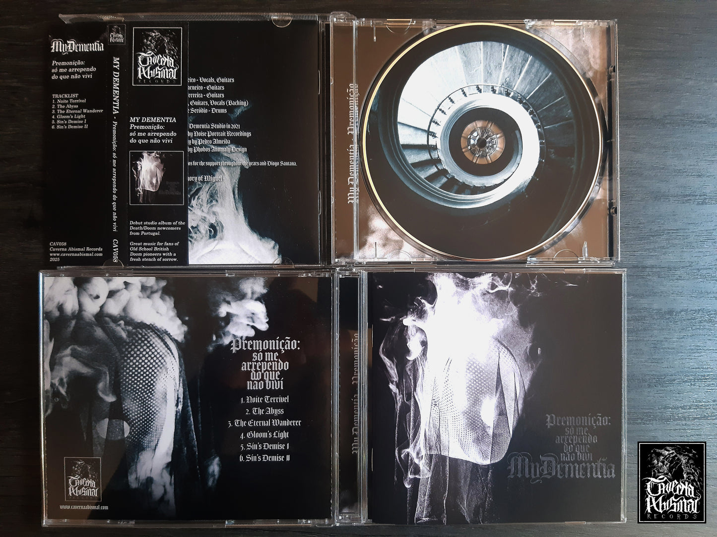 MY DEMENTIA - Premonição: só me arrependo do que não vivi CD