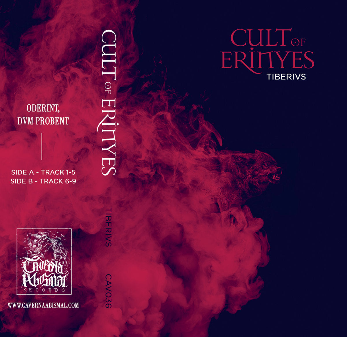 CULT OF ERINYES - Tiberivs Tape