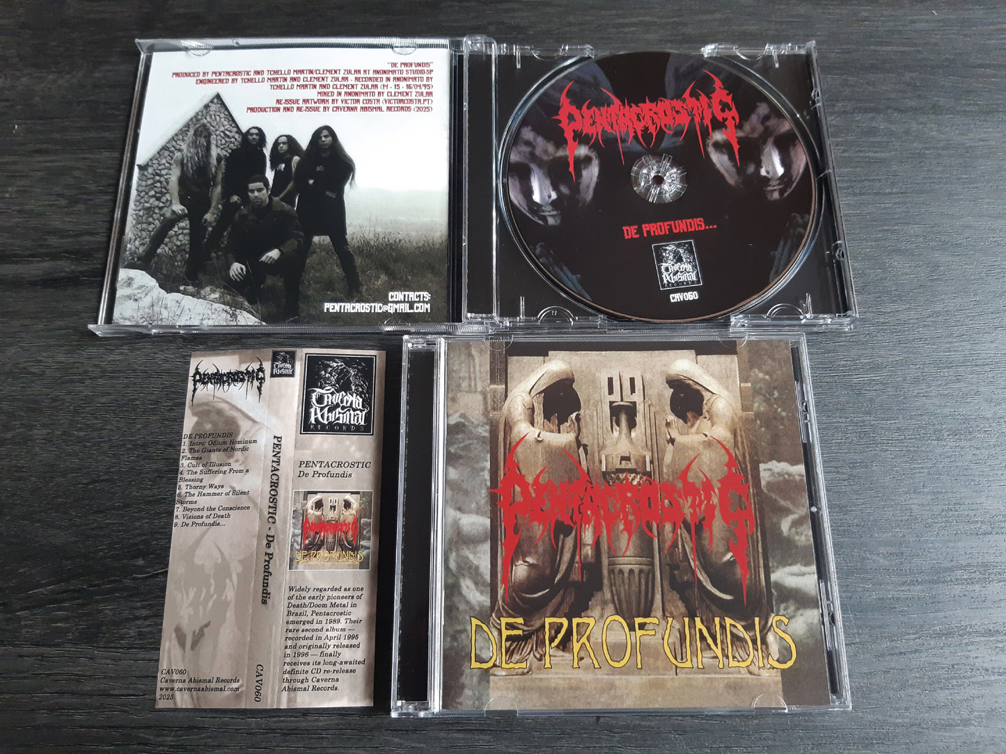 PENTACROSTIC - De Profundis CD