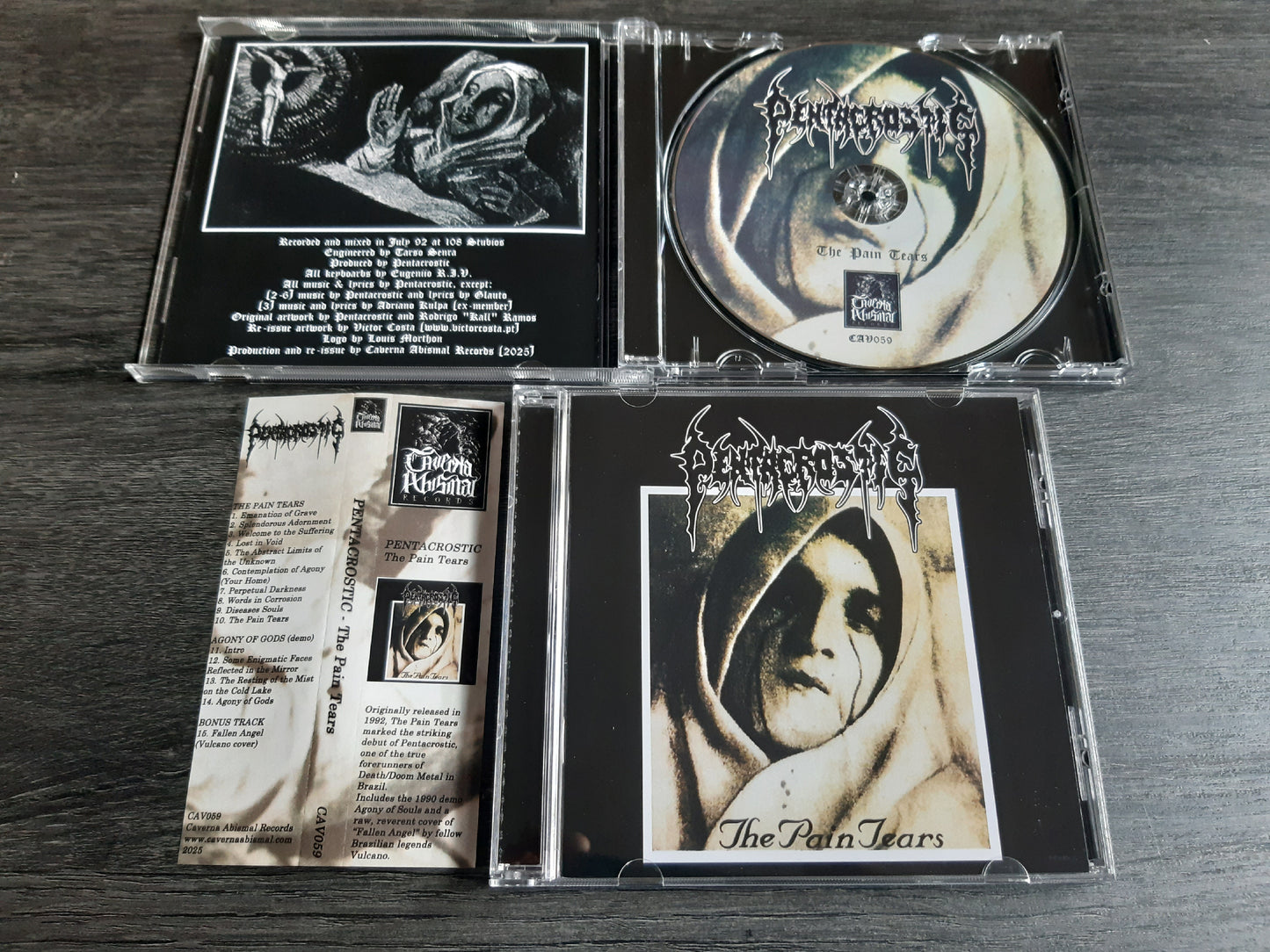 PENTACROSTIC - The Pain Tears CD
