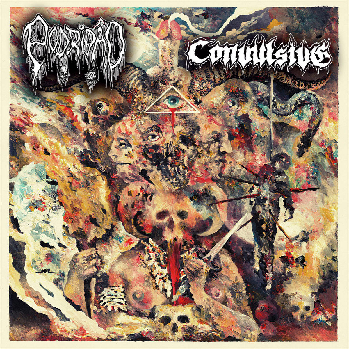 CONVULSIVE, PODRIDÃO - Convulsively Rotteness CD