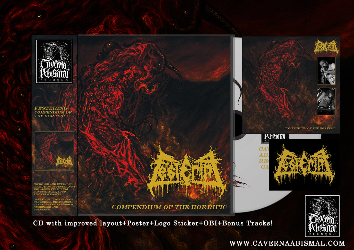FESTERING - Compendium of the Horrific CD