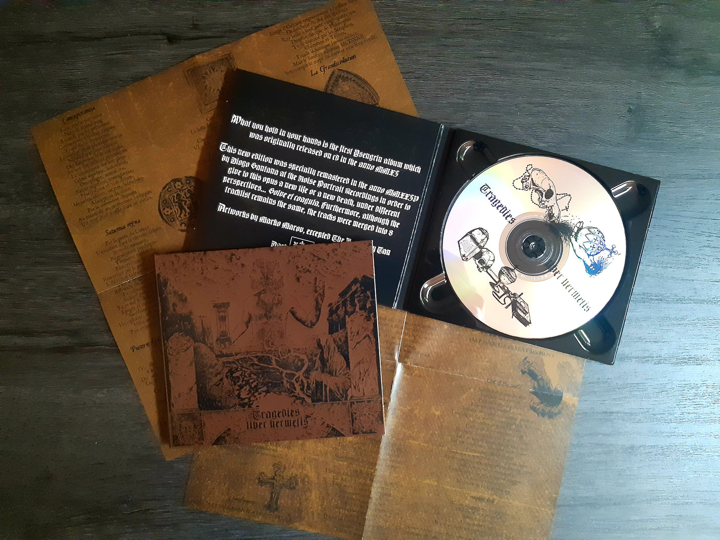 YSENGRIN - Tragedies - Liber Hermetis CD