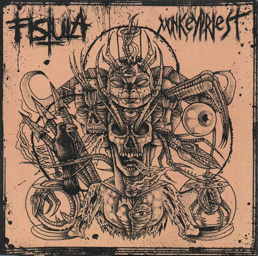 FISTULA / MONKEYPRIEST - Devils Smoke / Orang-hutan EP