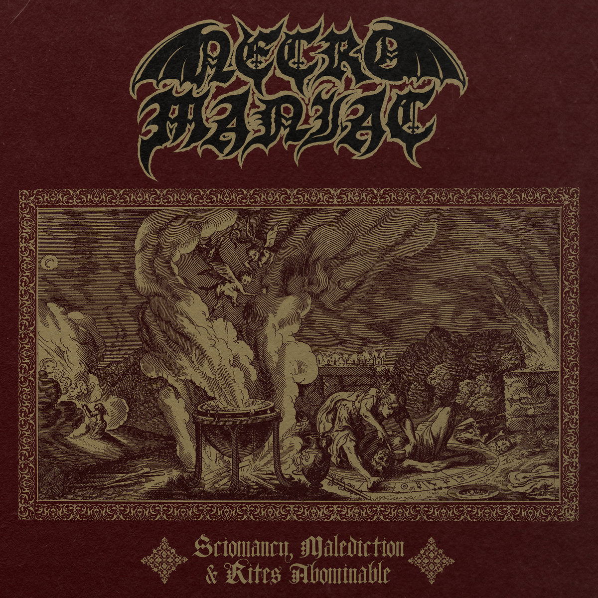 NECROMANIAC - Sciomancy CD