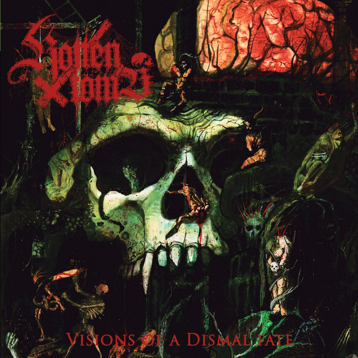 ROTTEN TOMB - Visions Of A Dismal Fate Digipack CD