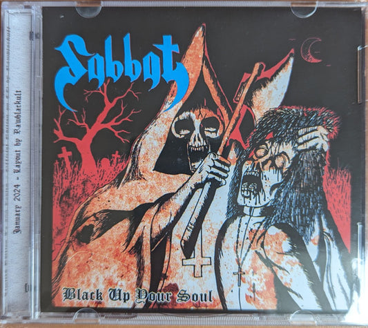 SABBAT - Black Up Your Soul (blue logo) CD
