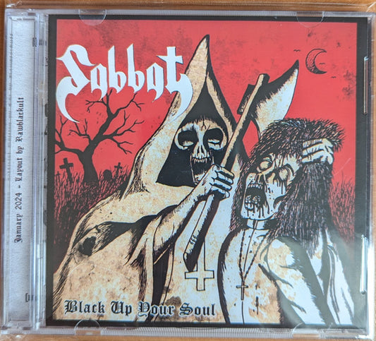 SABBAT - Black Up Your Soul (white logo) CD