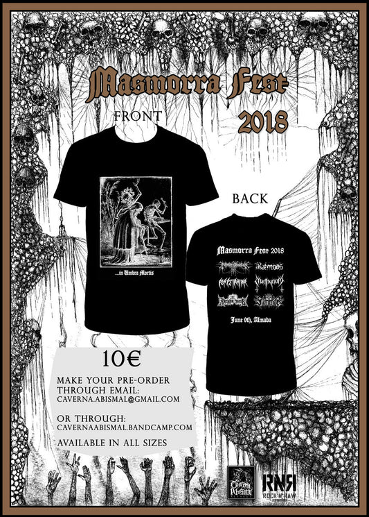 MASMORRA FEST - 2018 T-SHIRT