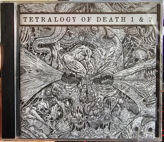 TETRALOGY OF DEATH 1 & 2 - Deiquisitor, Phrenelith, Taphos, Undergang, Ascendency, Chaotian, Septage, Sequestrum CD