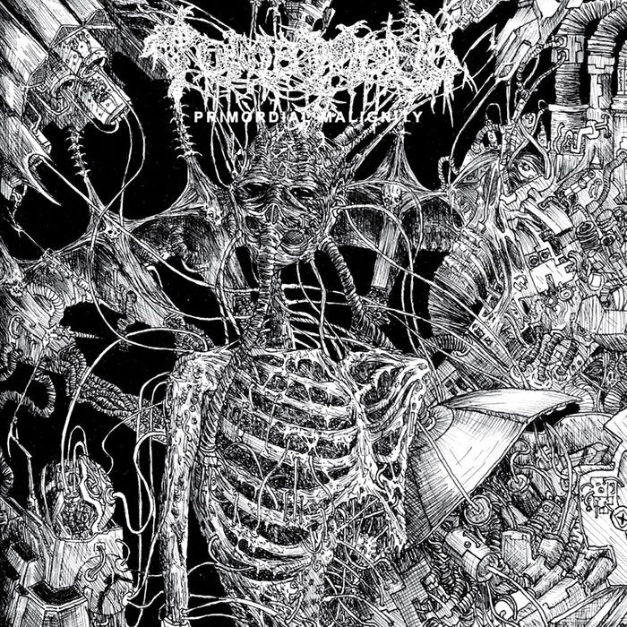 TOMB MOLD - Primordial Malignity LP (Orange)