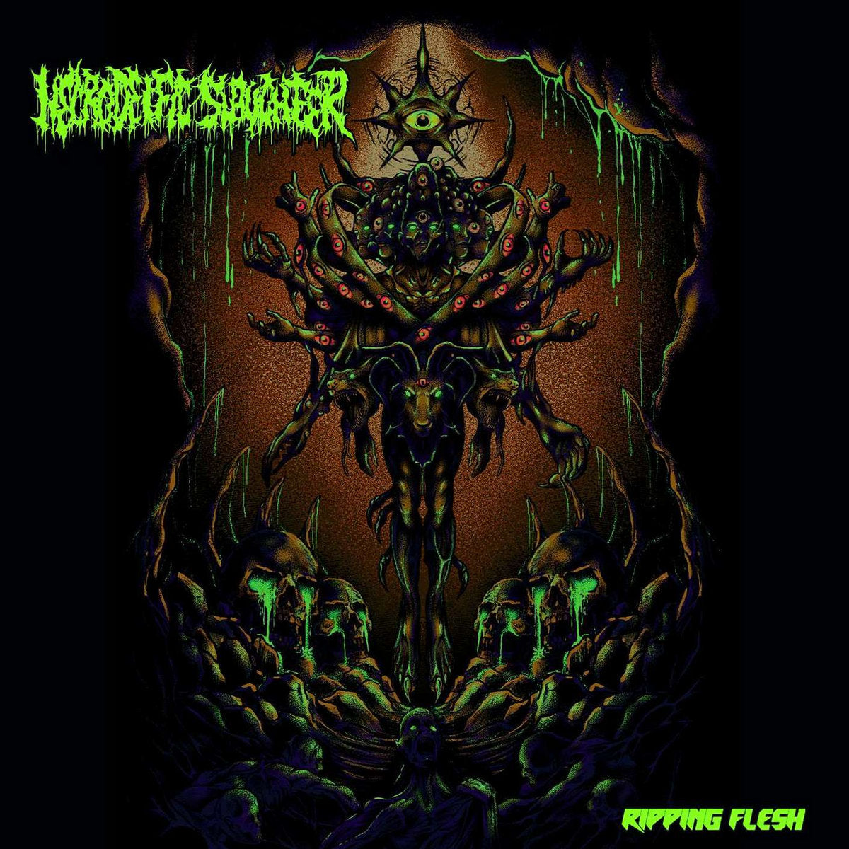 NECRODEIFIC SLAUGHTER - Ripping Flesh CD