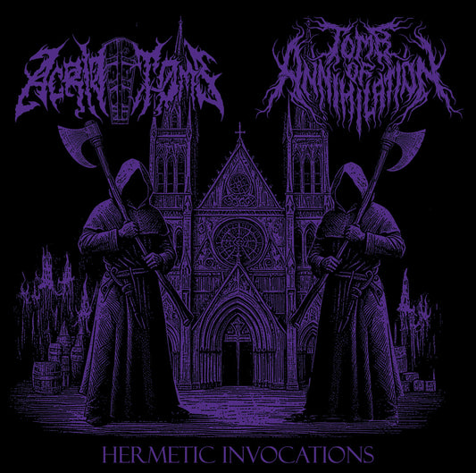 ACRID TOMB / TOMB OF ANNIHILATION - Hermetic Invocations CD