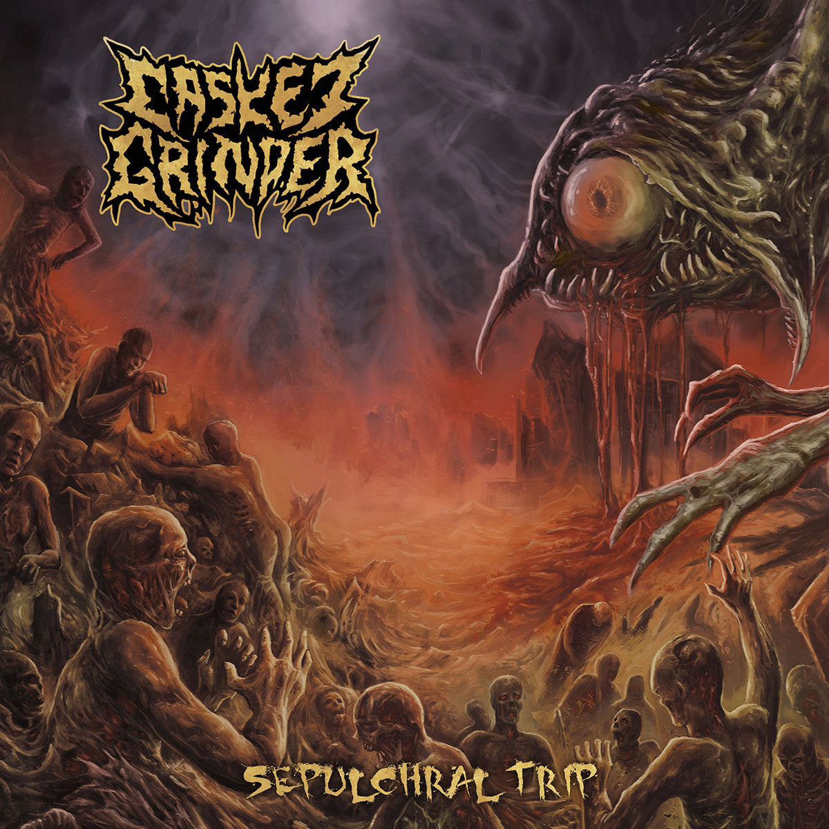 CASKET GRINDER - Sepulchral Trip CD