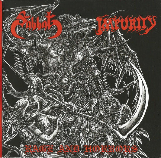 SABBAT / IMPURITY - Rage and Horrors CD